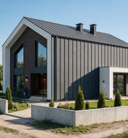 Casă Modernă în Dumbrava, Poiana Domnească (Parter + Mansardă, 140 mp)